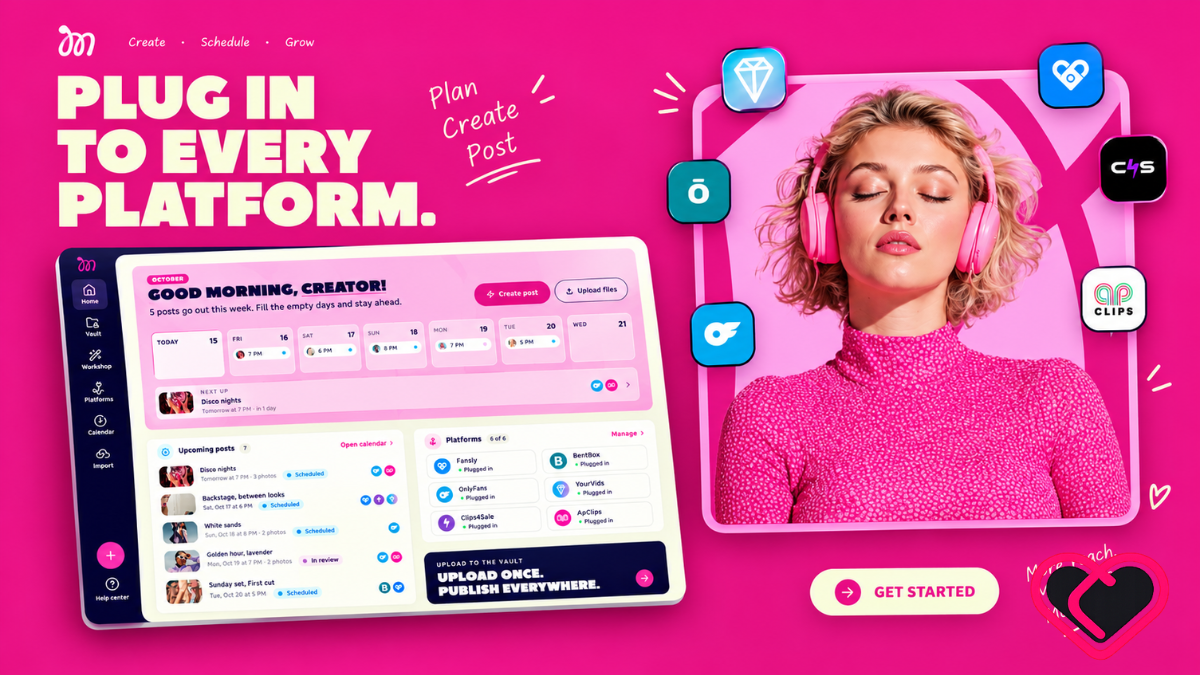 ModelPlug Launches Today as a One-Stop Posting Tool for Creators
